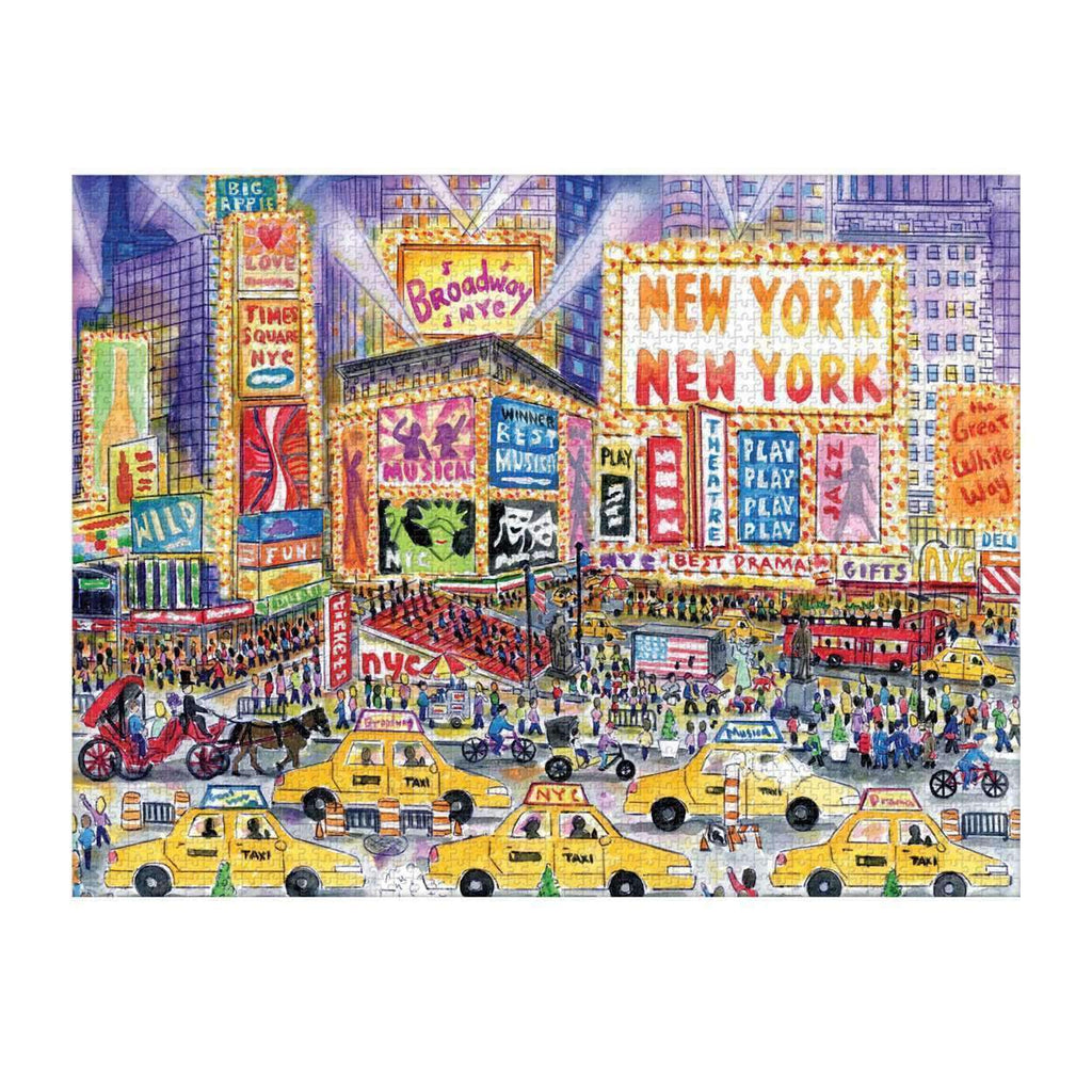 MICHAEL STORRINGS THE GREAT WHITE WAY 2000 PIECE JIGSAW PUZZLE
