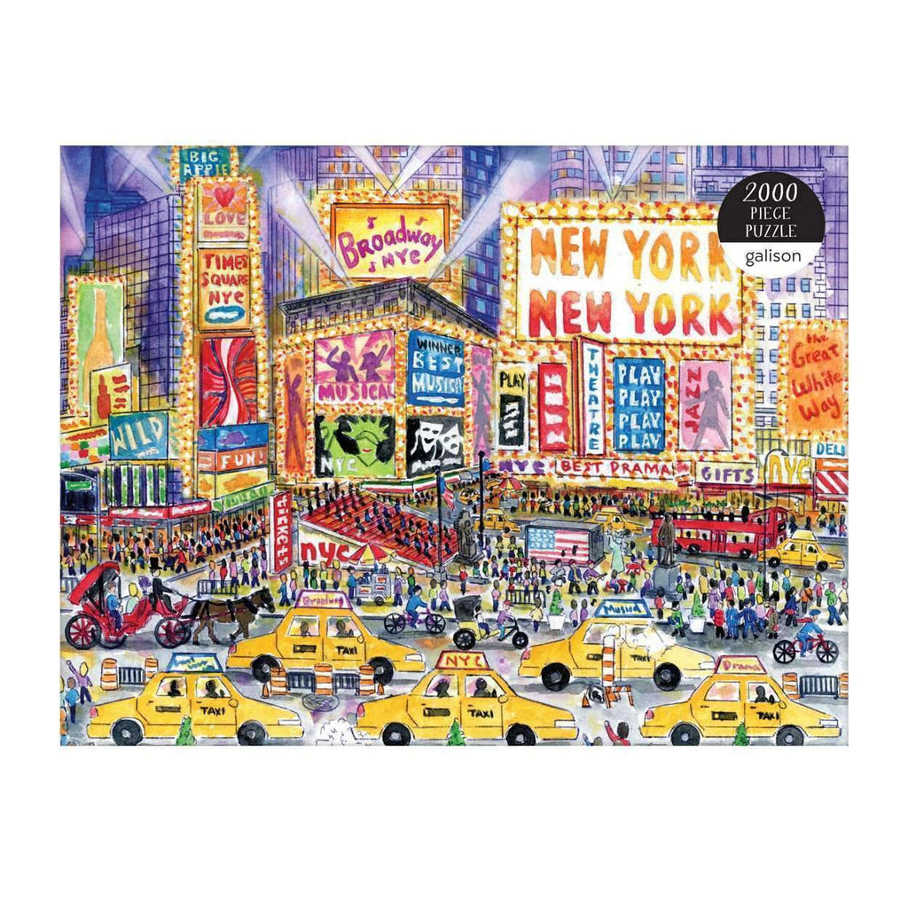 MICHAEL STORRINGS THE GREAT WHITE WAY 2000 PIECE JIGSAW PUZZLE