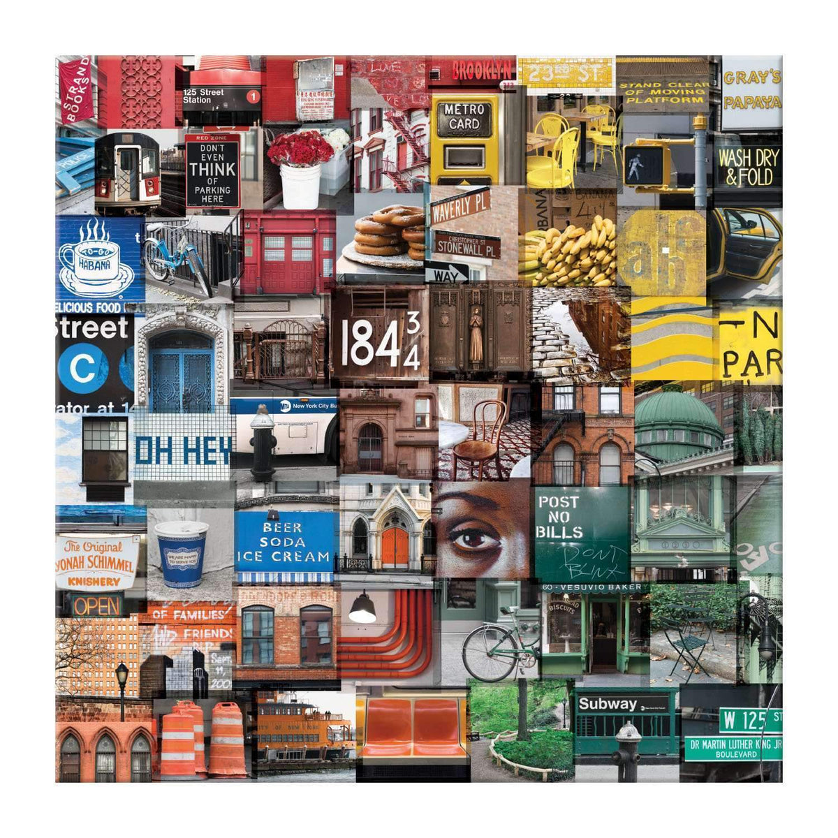 NEW YORK IN COLOR 500 PIECE JIGSAW PUZZLE