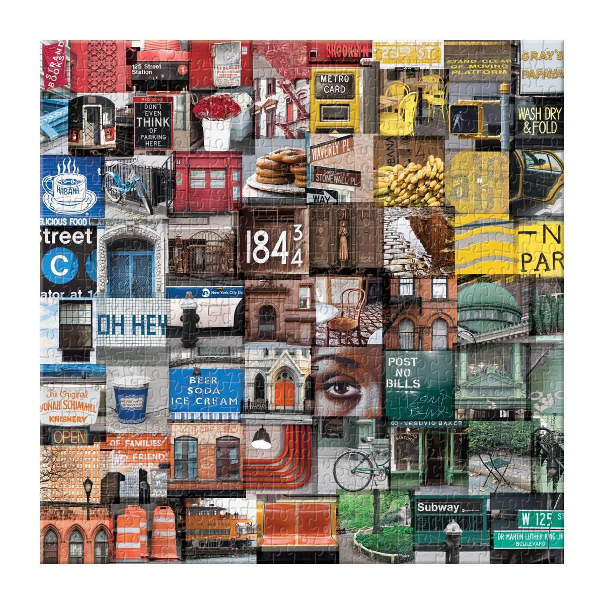 NEW YORK IN COLOR 500 PIECE JIGSAW PUZZLE
