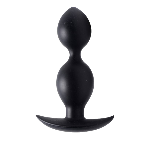 Orbs Steel Weighted Duotone Silicone Anal Plug