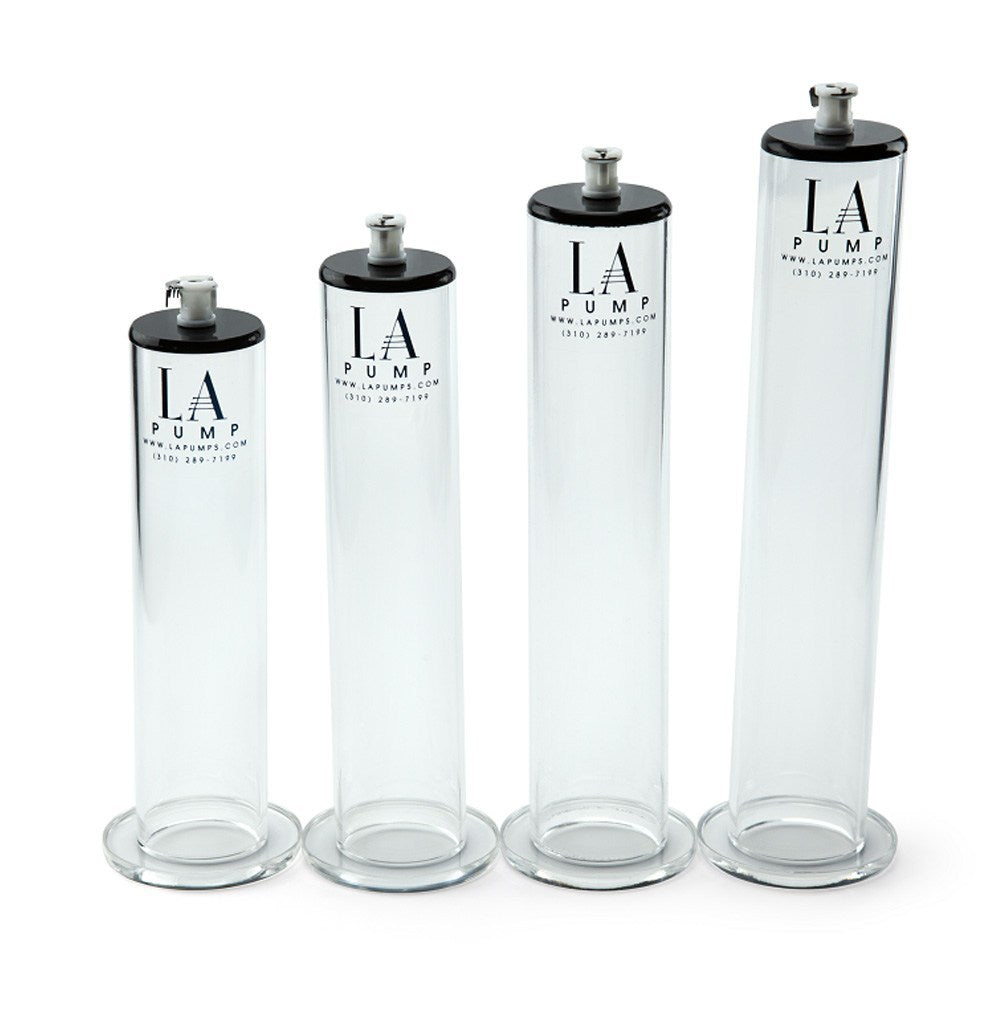1.50" Diameter Standard Penis Pump Cylinders by LA PUMP
