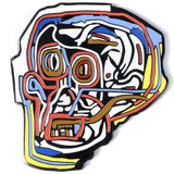 JEAN-MICHEL BASQUIAT MASK PIN