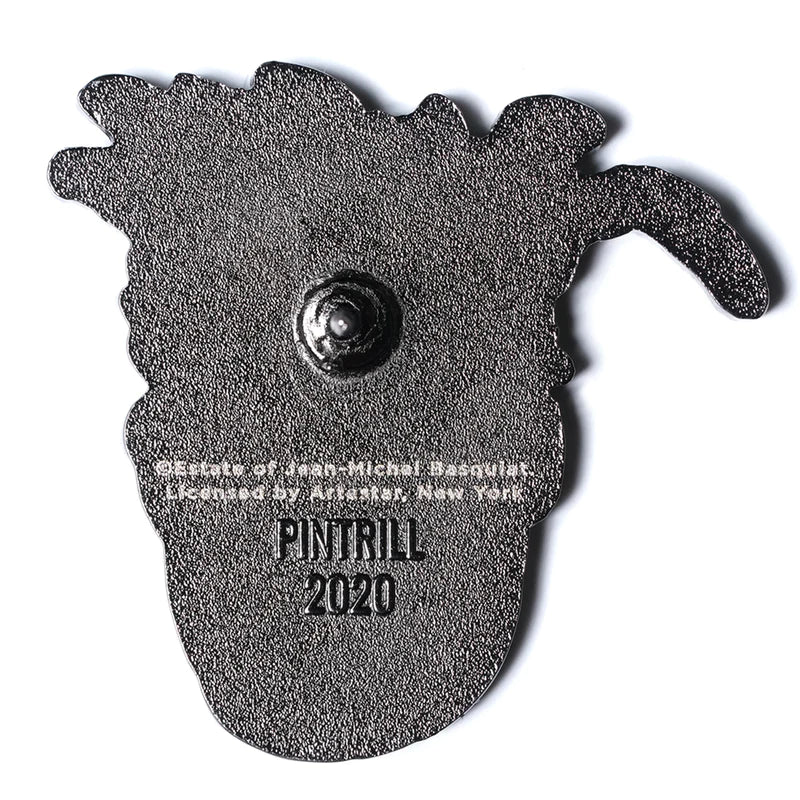 JEAN-MICHEL BASQUIAT PORTRAIT PIN