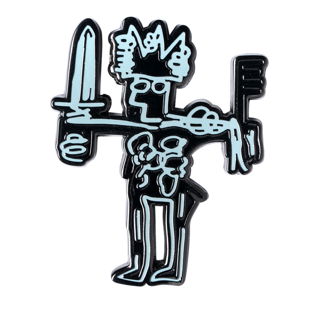 JEAN-MICHEL BASQUIAT SWORD PIN