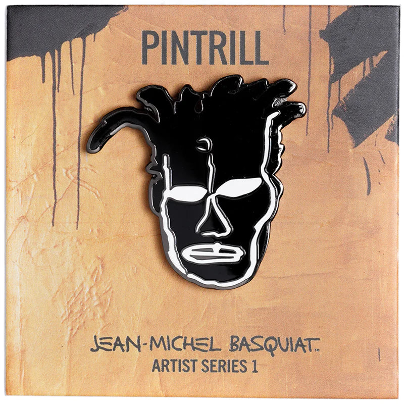 JEAN-MICHEL BASQUIAT PORTRAIT PIN