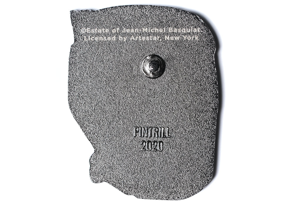 JEAN-MICHEL BASQUIAT ROBOT PIN