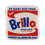 Andy Warhol White Brillo Box Pop Art Plush by Kidrobot