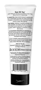 GUN OIL Toy WATER-BASED LUBRICANT 3.3 oz