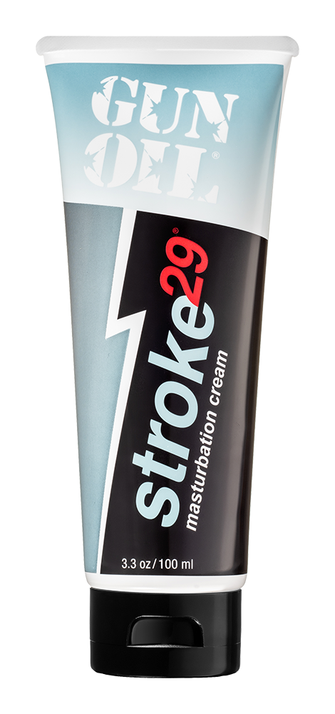 GUN OIL STROKE 29 JERK-OFF CREAM 3.3 oz