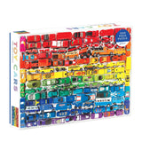 Rainbow Toy Cars 1000 Piece Jigsaw Puzzle