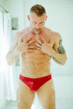 NUDD SPEEDO RED