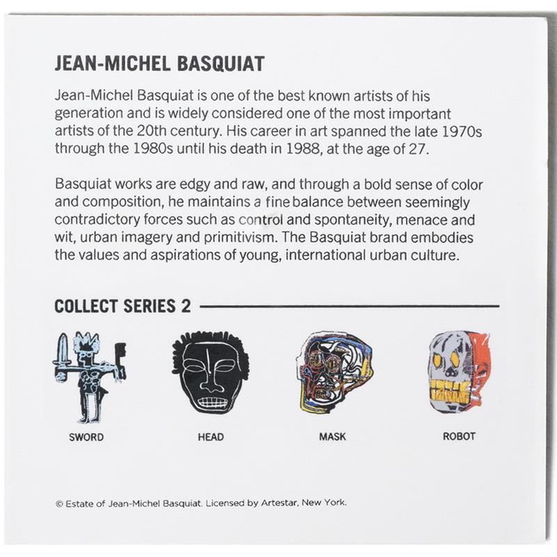 JEAN-MICHEL BASQUIAT MASK PIN