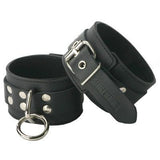 Suede Lined Cuffs Ankle by Strict Leather
