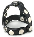 Snap-On Cock and Ball Harness by Strict Leather