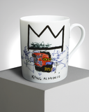 Jean-Michel Basquiat "King Alphonso" PORCELAIN MUG