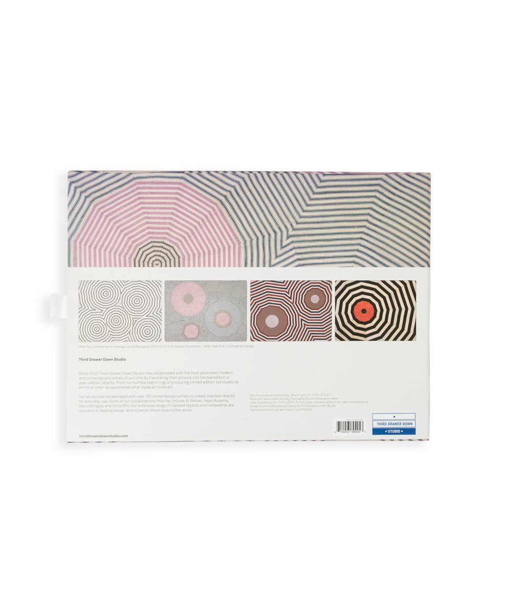 Corkboard Placemat Gift Set by Louise Bourgeois x Third Drawer Down