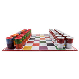 Andy Warhol Campbells Soup Can Chess Set by Kidrobot