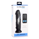 E-Stim Pro Silicone Vibrating 8" Dildo w/ Remote by Zeus
