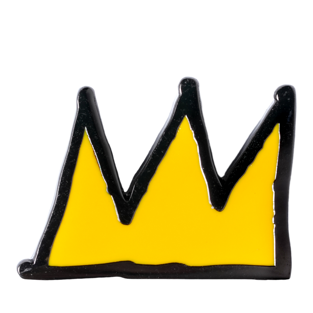 JEAN-MICHEL BASQUIAT CROWN PIN